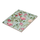 ファームハモダンウスピンクフローラバラ タイル (側面)