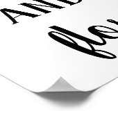 ファームハモダンウスブラシアンドフロスプリント ポスター (角)