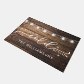 ファームハモダンウスベビー冷たい外名 ドアマット (アングル)