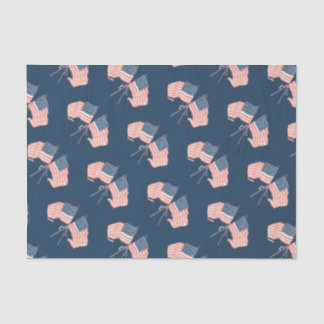 ファームハモダンウスヴィンテージア素朴メリカ国旗 薄葉紙