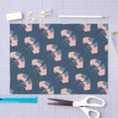 ファームハモダンウスヴィンテージア素朴メリカ国旗 薄葉紙 (クラフト)