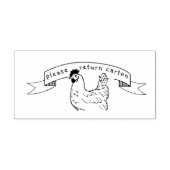 ファームハモダンウス戻り卵カートンスタンプ セルフインキングスタンプ (デザイン)