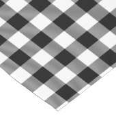 ファームハモダンウス白黒バッファロープレイド ロングテーブルランナー (コーナー)