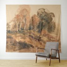 ファームハモダンウス秋秋の風景絵を描ズ