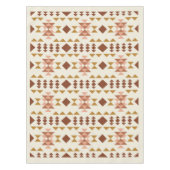 ファームハモダンウス素朴テラコッタジオメトリックアート テーブルクロス (正面)