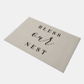 ファームハモダンウス賛美ズのネストフォーマット ドアマット (アングル)