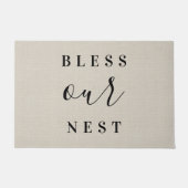 ファームハモダンウス賛美ズのネストフォーマット ドアマット (正面)