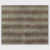 ファームハモダンウス雪片パターン ラッピングペーパー (フラット)