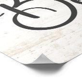 ファームハモダンウス「この家は信じる」カスタム ポスター (角)