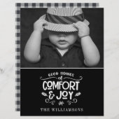 ファームハモダンウス |写真予算クリスマスカード (正面/裏面)