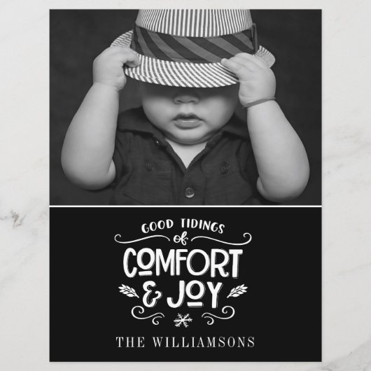 ファームハモダンウス |写真予算クリスマスカード (正面)