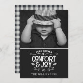 ファームハモダンウス|木炭のクリスマスの写真 (正面/裏面)