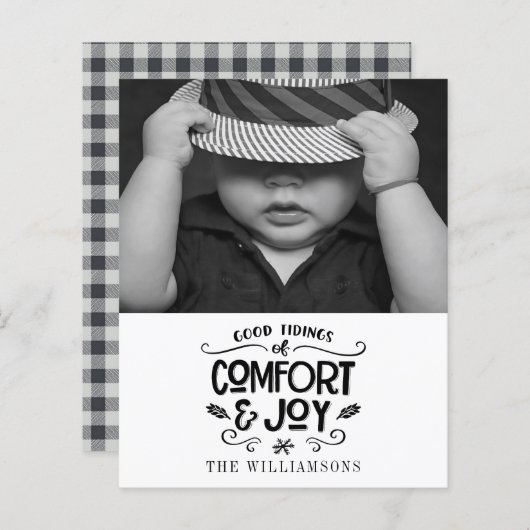 ファームハモダンウス | 白黒バジェットカード (正面/裏面)