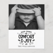 ファームハモダンウス | 白黒バジェットカード (正面)