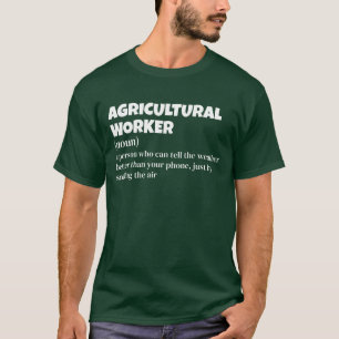 ファームハンド – 笑わされる定義 Tシャツ