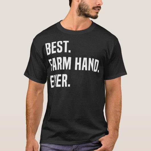 ファームハ最高のンドリーバー – 農家-農業動物 Tシャツ (正面)