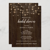 ファームハ素朴ウスきらめくライトブライダルショー 招待状 (正面/裏面)