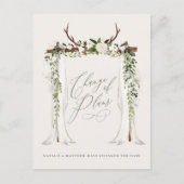 ファームハ素朴ウスのステッスタイリッシュグとユーカリ 案内ポストカード (正面)