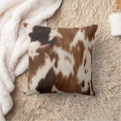 ファームハ素朴ウスウエスタンカントリーカウボーイカウウプリント クッション (ブランケット)