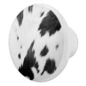 ファームハ素朴ウスウエスタンカントリーカウボーイカウウプリント セラミックノブ (右)