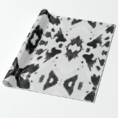 ファームハ素朴ウスウエスタンカントリーカウボーイカウウプリント ラッピングペーパー (アンロールド)