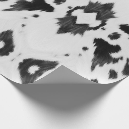 ファームハ素朴ウスウエスタンカントリーカウボーイカウウプリント ラッピングペーパー (角)