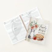 ファームハ素朴ウスエレガントファミリーレシピブック ノートブック (内部)