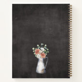 ファームハ素朴ウスエレガントブラックファミリーレシピブック ノートブック (裏面)