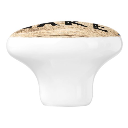 ファームハ素朴ウスカスタムセラミックスノブ セラミックノブ (側面)