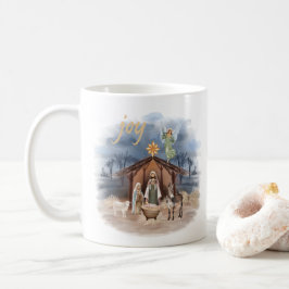 ファームハ素朴ウスクリスマスジョイ出生 コーヒーマグカップ