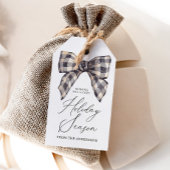 ファームハ素朴ウスクリスマスホリデー ギフトタグ