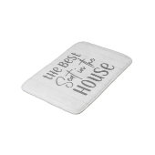 ファームハ素朴ウスシートインザハウスホワイトウッド バスマット (アングル)