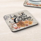 ファームハ素朴ウススタイルホリデーウィズウッドメリー コースター (左側)