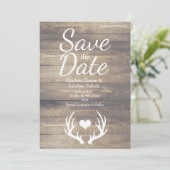 ファームハ素朴ウスディア〔雄ジカの〕枝角結婚ズ セーブザデート (スタンド正面)