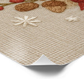 ファームハ素朴ウスハイランドカウズとサンタハット ポスター (コーナー)