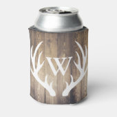 ファームハ素朴ウスバーンウッド&ディアー〔雄ジカの〕枝角 缶クーラー (缶裏面)