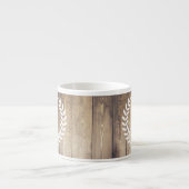 ファームハ素朴ウスバーンウッド&ホワイトローレル エスプレッソカップ (正面)