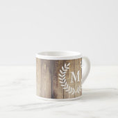 ファームハ素朴ウスバーンウッド&ホワイトローレル エスプレッソカップ (正面右)