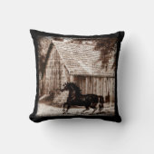 ファームハ素朴ウスバーンスホース クッション (正面)