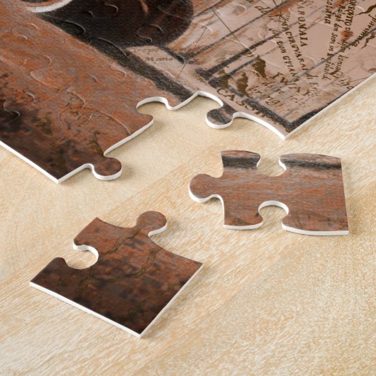 ファームハ素朴ウスバーンヴィンテージカー ジグソーパズル (側面)