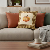 ファームハ素朴ウスパンプキンブラウンコテージ秋アクセント クッション