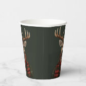 ファームハ素朴ウスプライド鹿とグリーン 紙コップ (右)