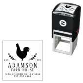 ファームハ素朴ウスヘンエッグカートン セルフインキングスタンプ (インサイチュ)