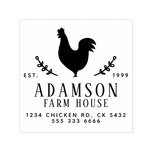 ファームハ素朴ウスヘンエッグカートン セルフインキングスタンプ (デザイン)