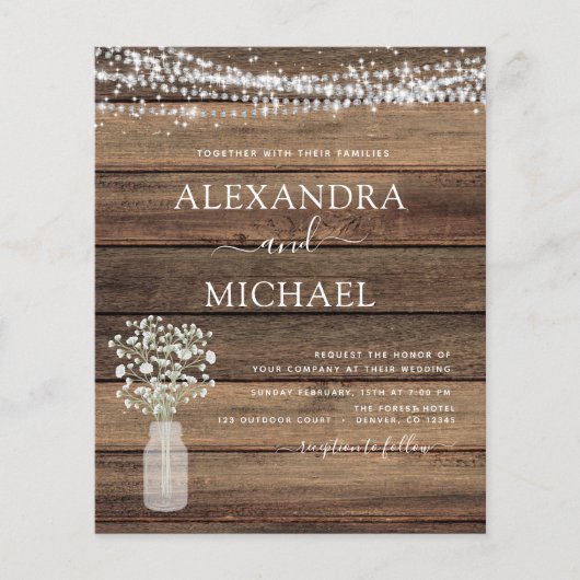 ファームハ素朴ウスベビーズブレスジャー結婚ズ (正面)