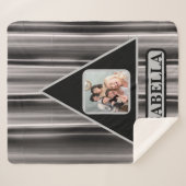 ファームハ素朴ウスリーバーカントリーファミリーフォト名 シェルパブランケット (正面(横))