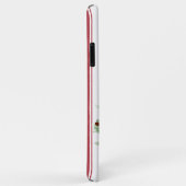 ファームハ素朴ウスレッドチキングストライプクリスマスツリー Case-Mate iPhoneケース (裏面/右)