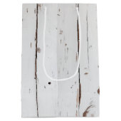 ファームハ素朴ウス動揺してウッド ミディアムペーパーバッグ (裏面)