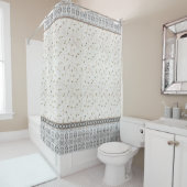 ファームハ素朴ウス水カラーシープラップコットンボール シャワーカーテン (インサイチュ)