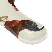 ファームハ素朴ウス水色の鶏チキン カッティングボード (角)